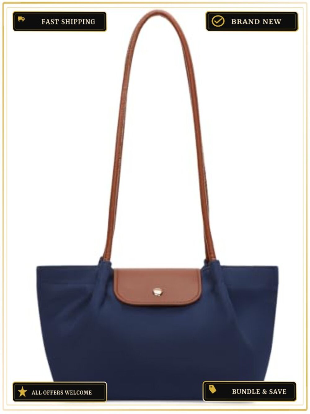 Canvas Tote Bag for Women Hobo Shoulder Bag Travel Handbag with Snap Closure